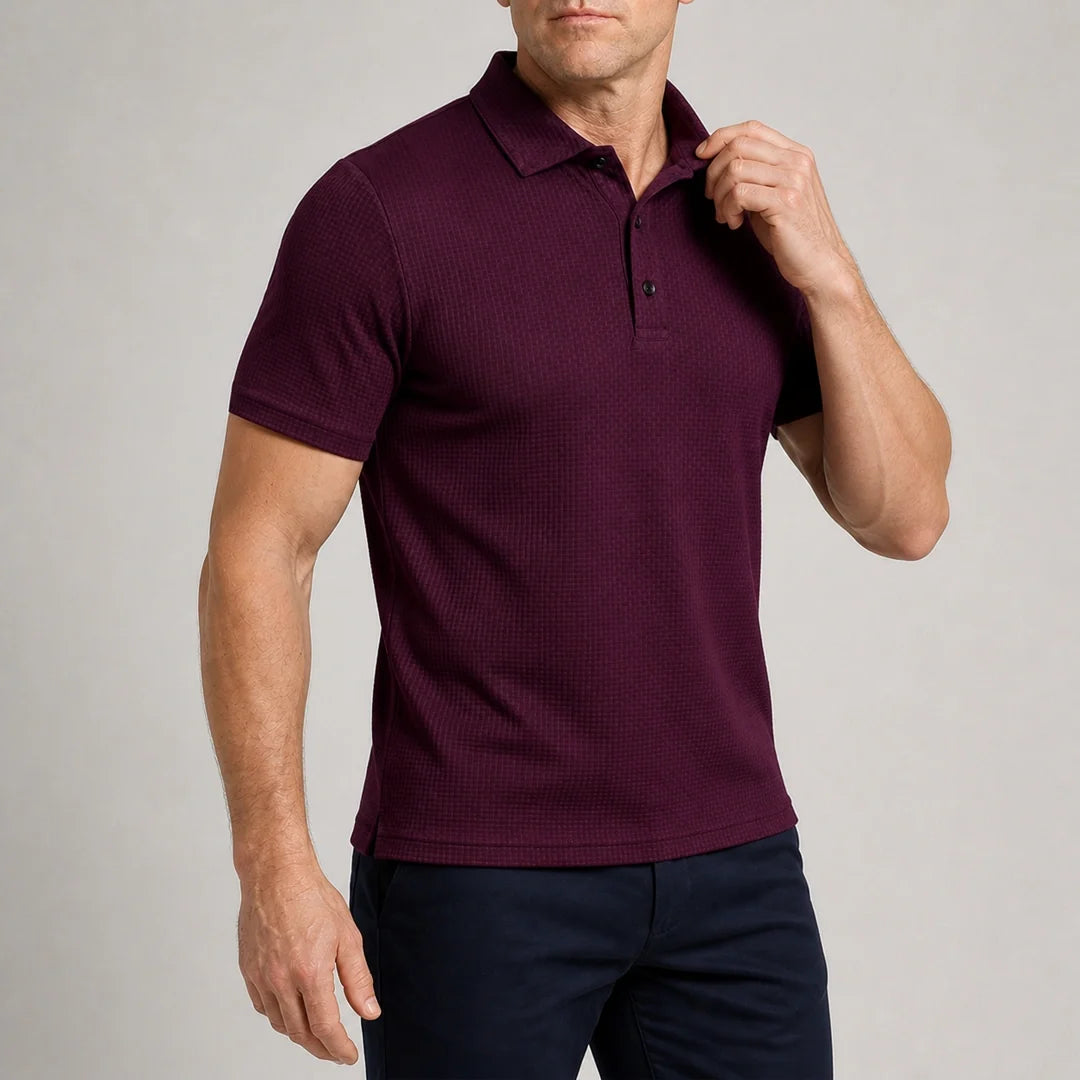 Playera Polo Elástica para Hombre