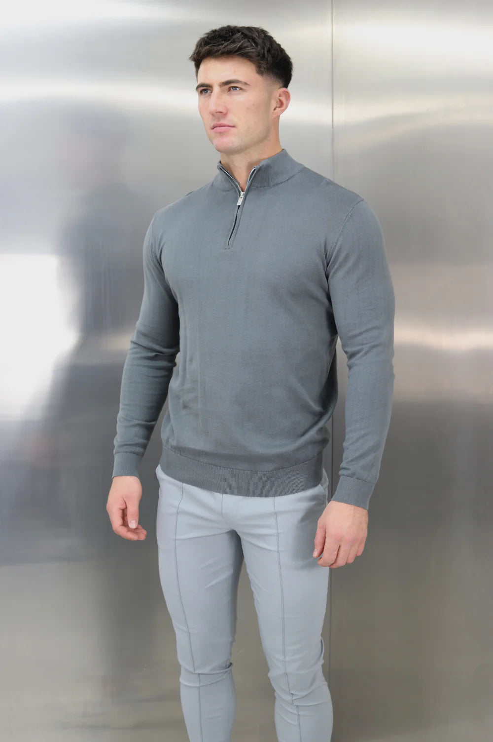 Suéter Half-Zip Versátil para Hombre