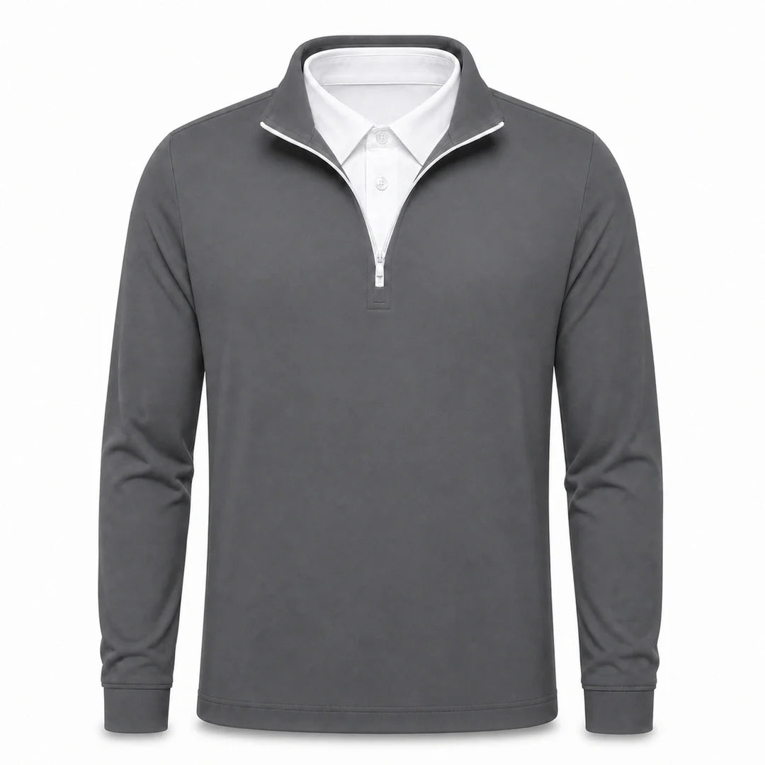 Polo Quarter-Zip 2 en 1 para Hombre