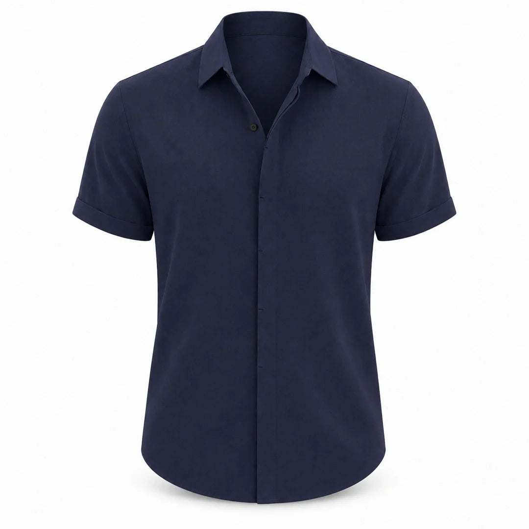 Camisa Manga Corta Relajada de Verano