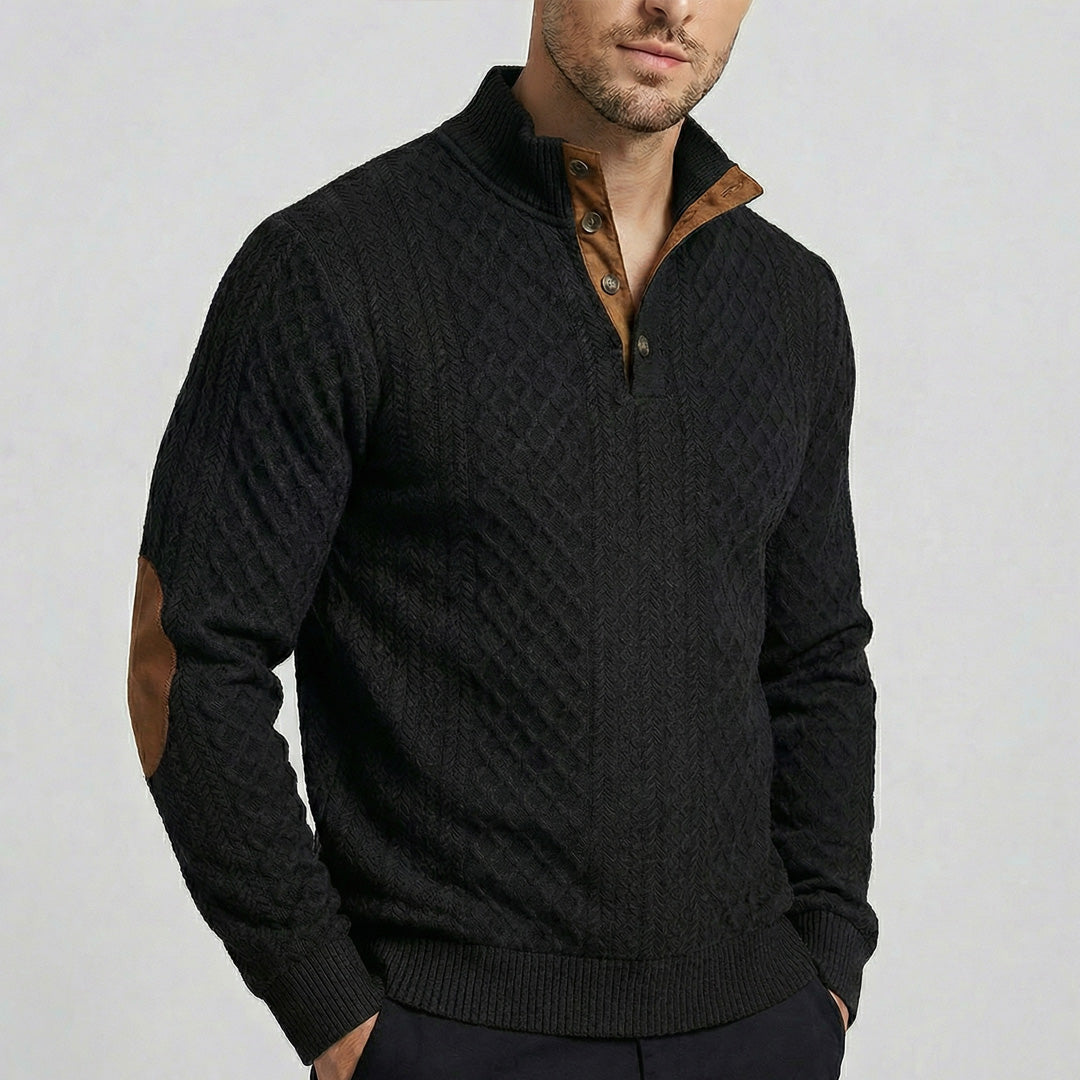 Suéter de Cuello Alto para Hombre