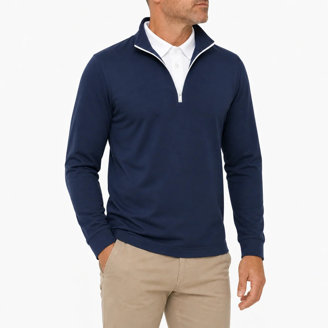 Polo Quarter-Zip 2 en 1 para Hombre