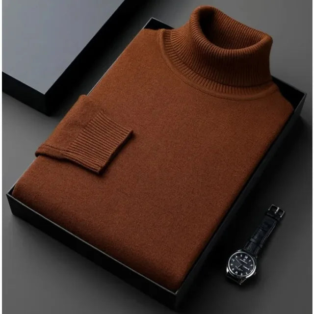 Suéter de Cuello Alto para Hombre