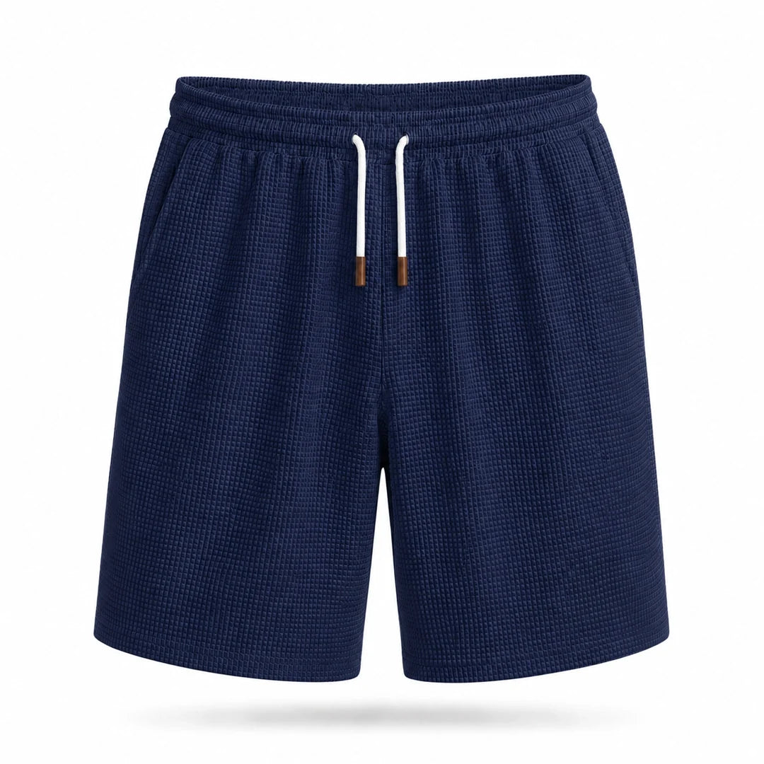 Short Casual de Tejido Waffle para Hombre