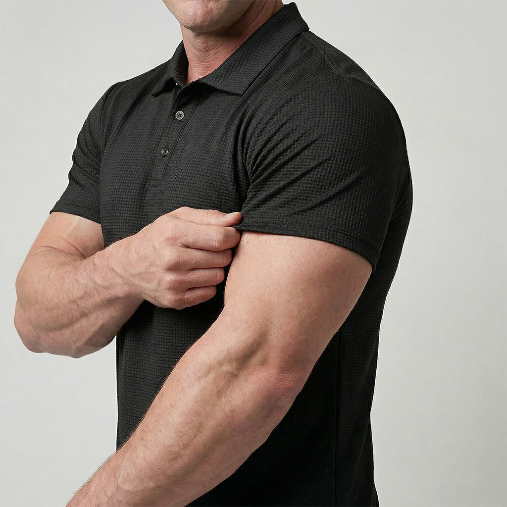 Playera Polo Elástica para Hombre