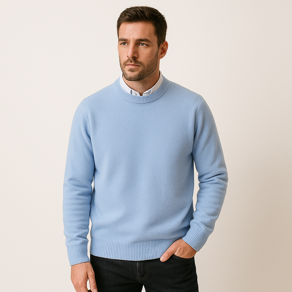 Suéter de Cashmere para Hombre