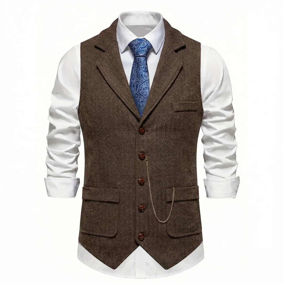 Chaleco de Vestir Elástico para Hombre