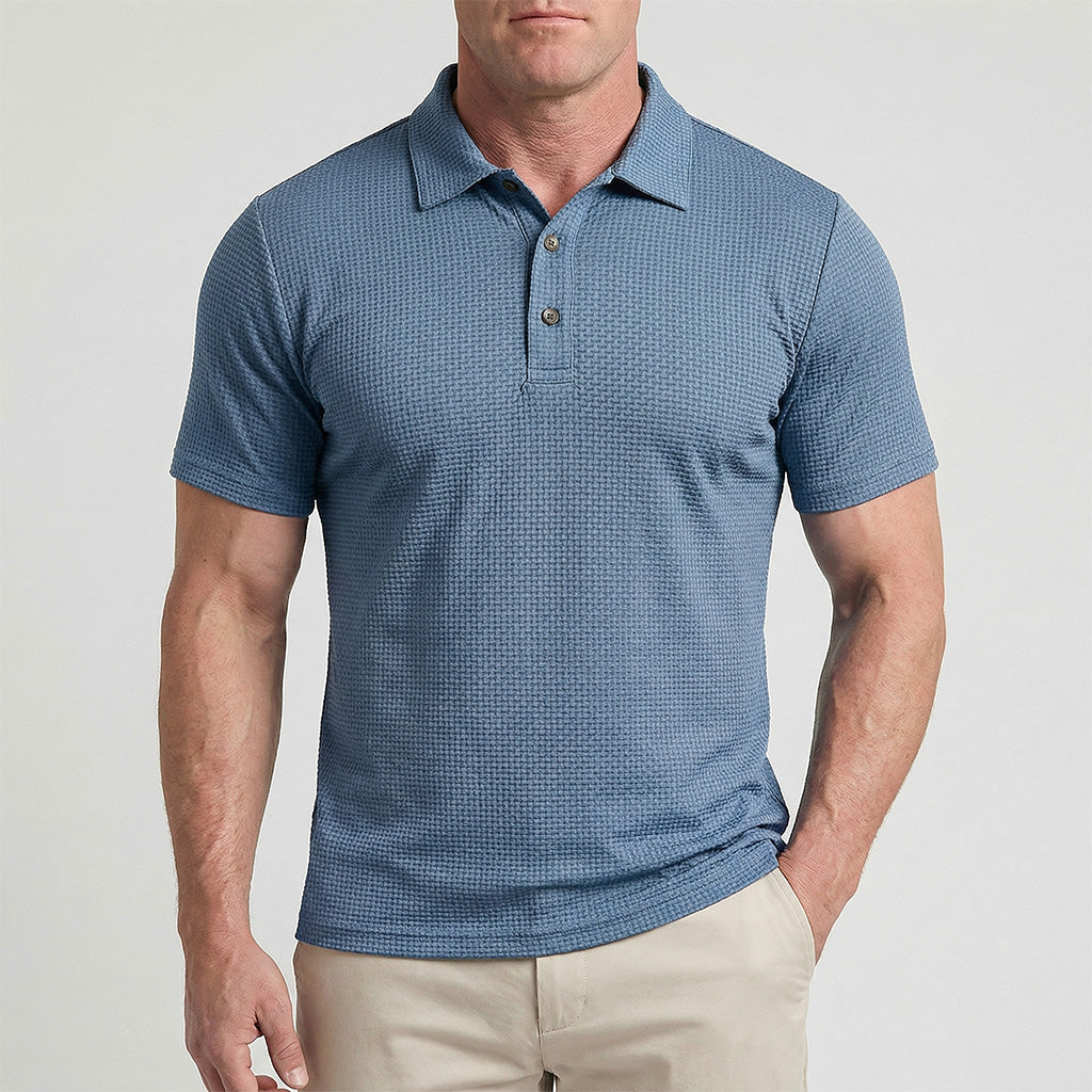 Playera Polo Elástica para Hombre
