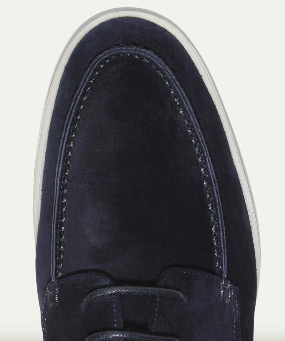 Mocasines de Piel con Suela de Goma para Hombre