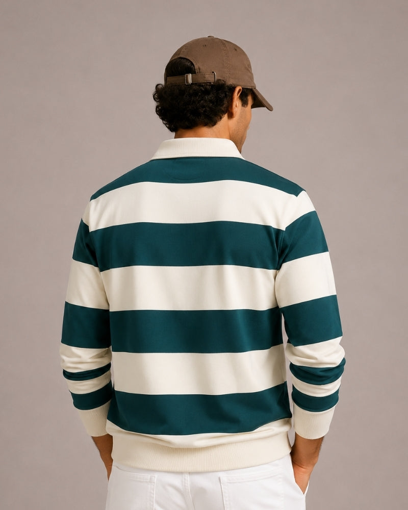 Polo Rugby de Rayas para Hombre