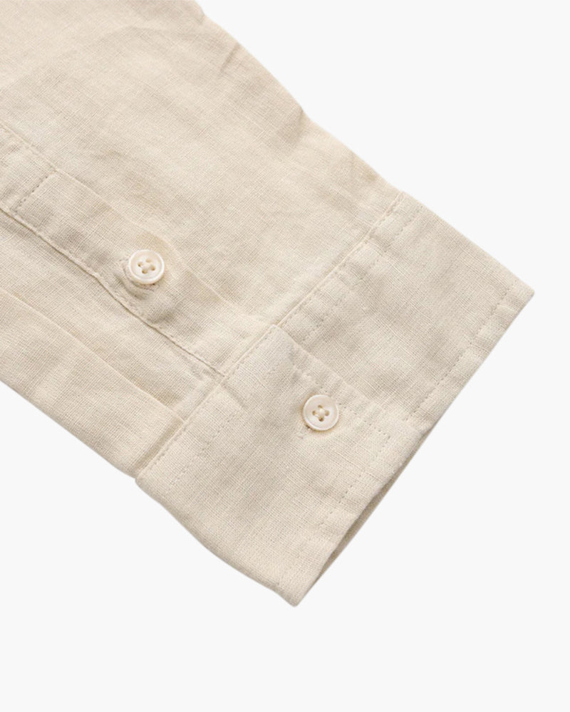 Set de Camisa de Lino, Short y Mocasines
