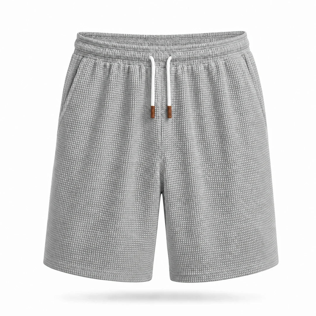 Short Casual de Tejido Waffle para Hombre