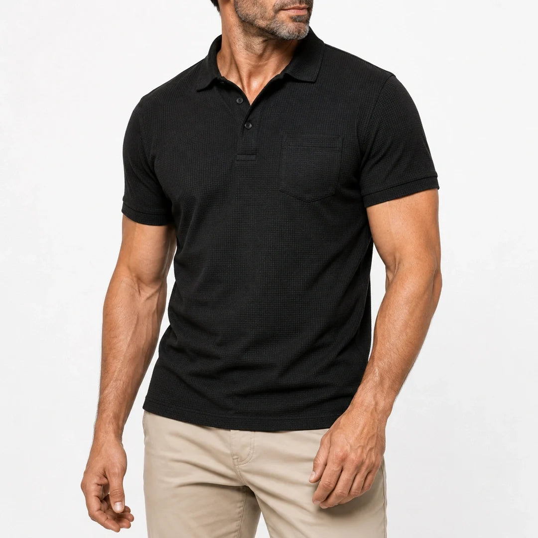 Playera Polo con Bolsillo para Hombre