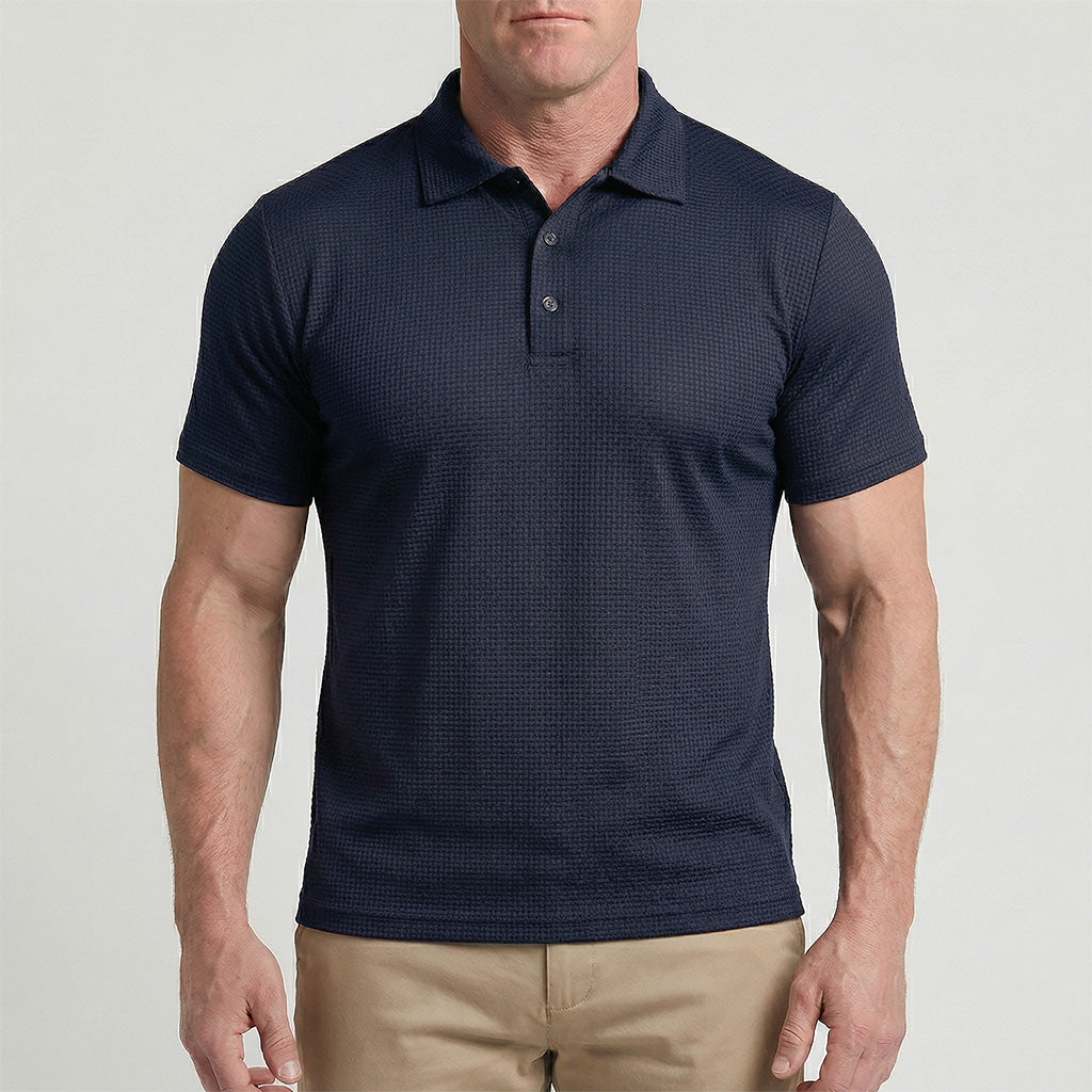 Playera Polo Elástica para Hombre