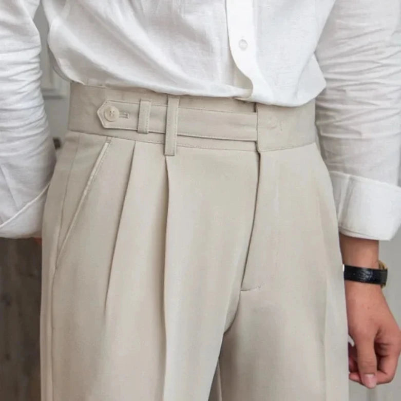 Pantalón de Vestir con Patrón Pata de Gallo