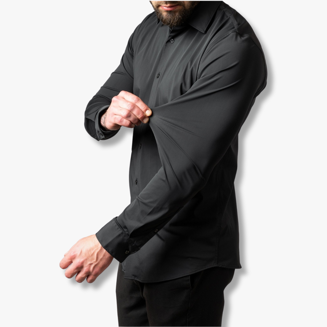 Camisa de Vestir Elástica para Hombre