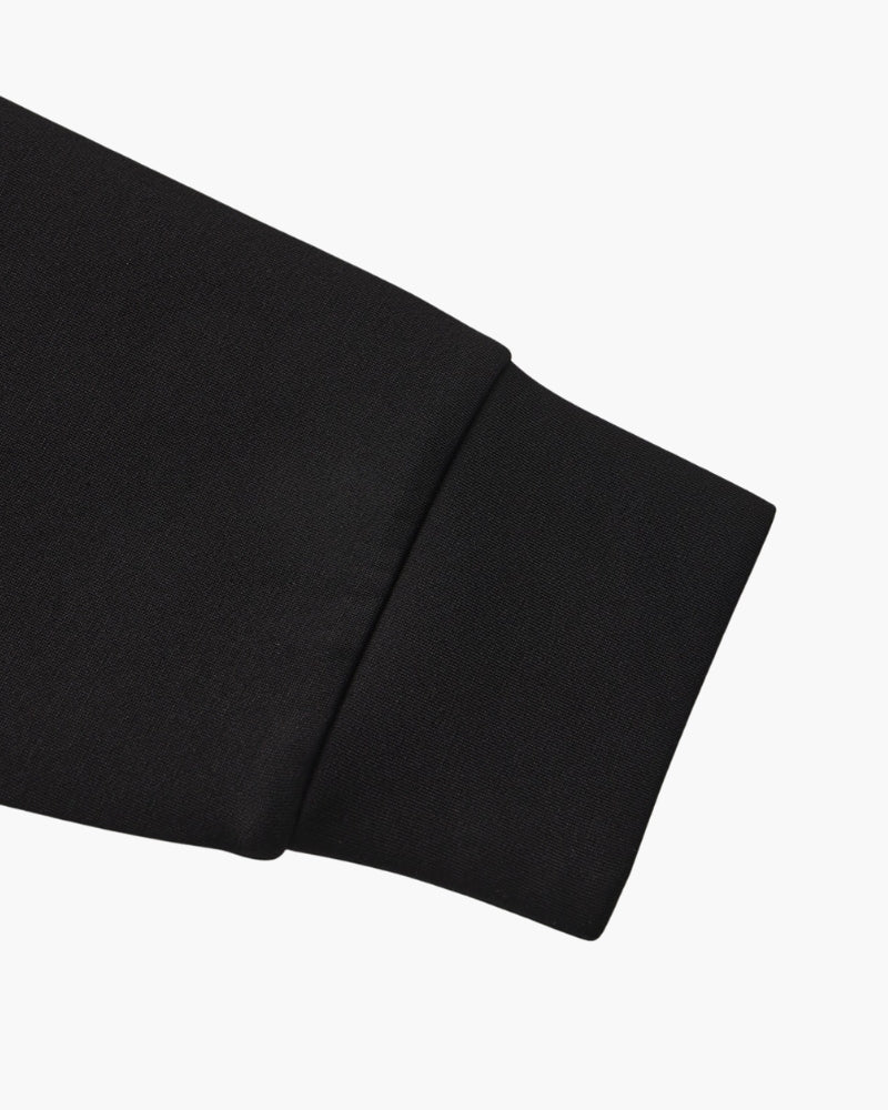 Sudadera de Cuello Redondo en Modal y Algodón