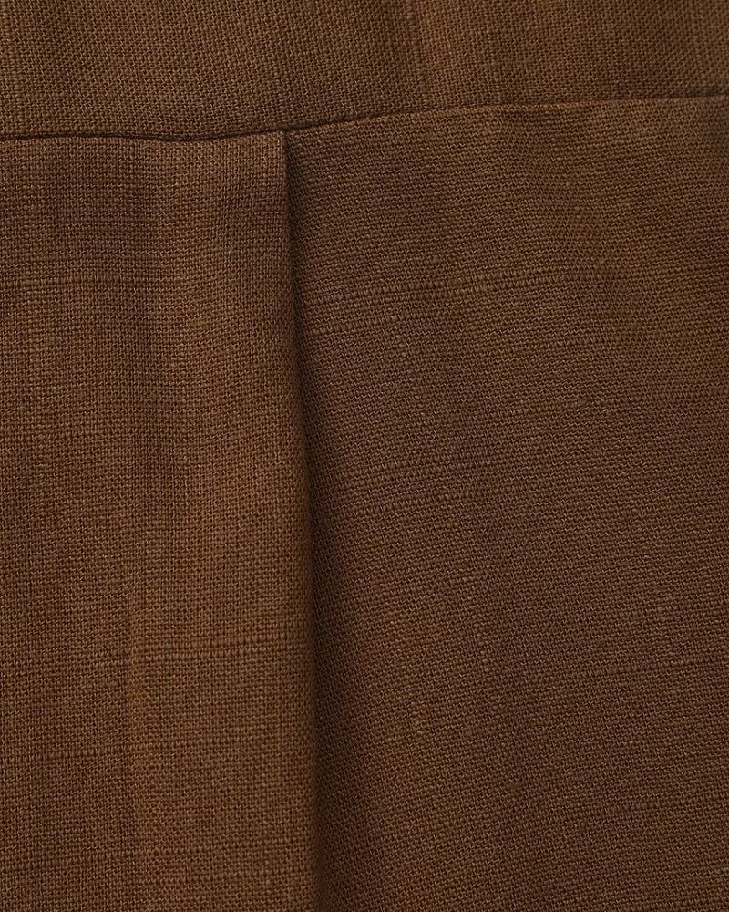 Camisa de Cuello Mandarín Texturizada