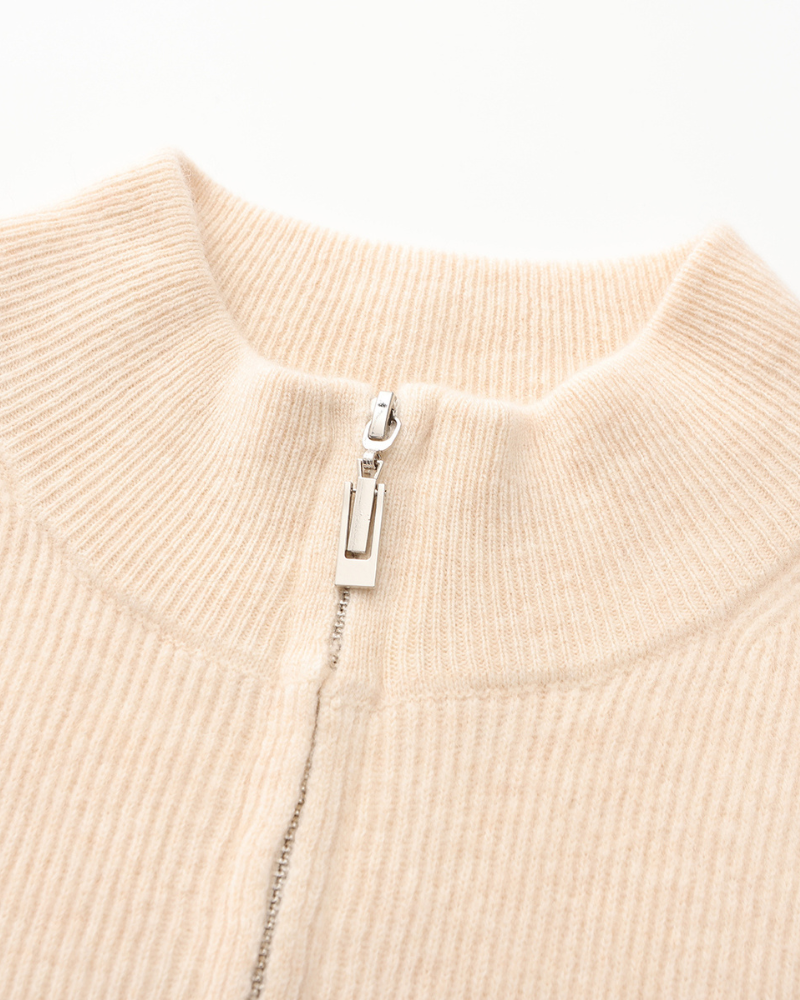 Set de Chaleco de Cashmere y Mocasines