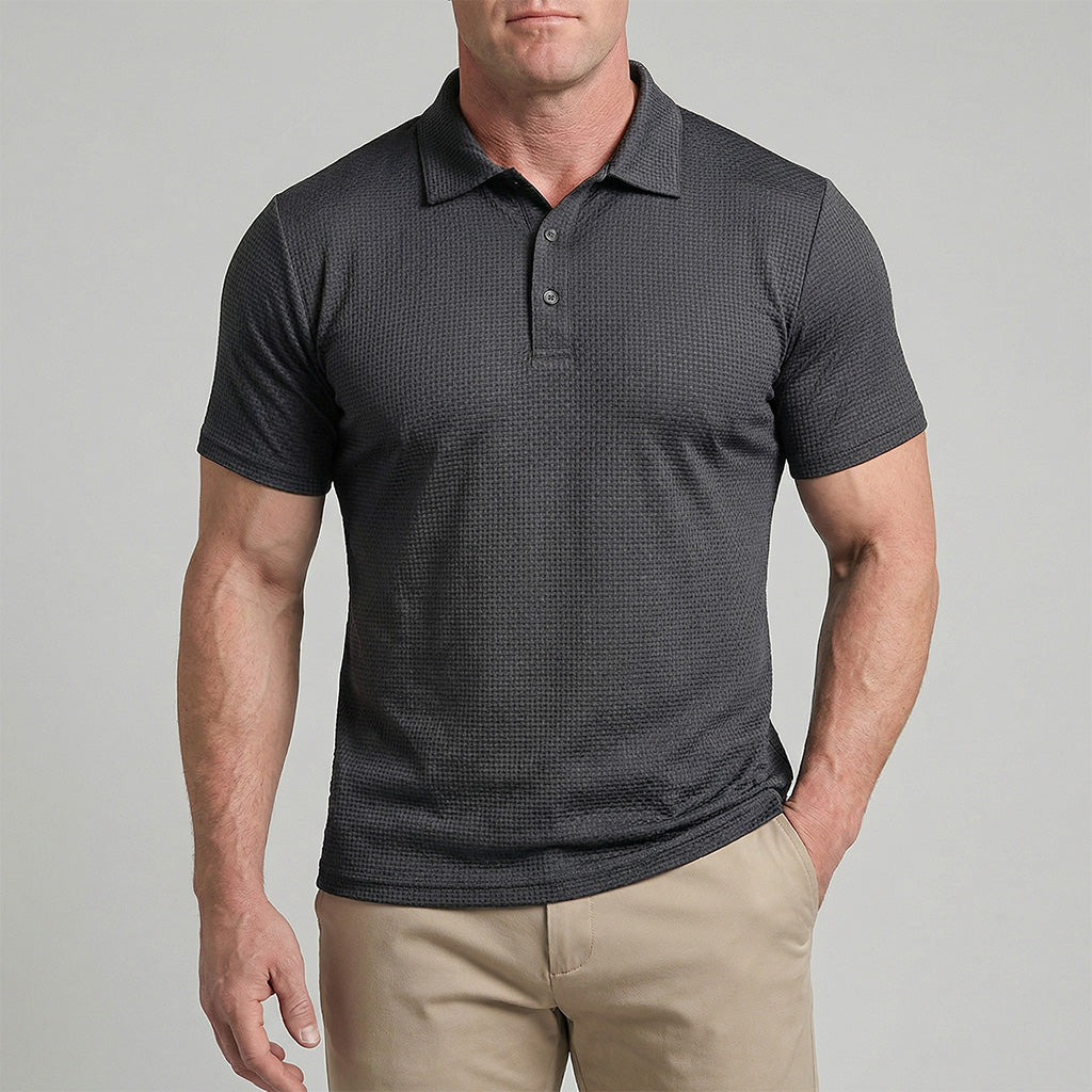 Playera Polo Elástica para Hombre