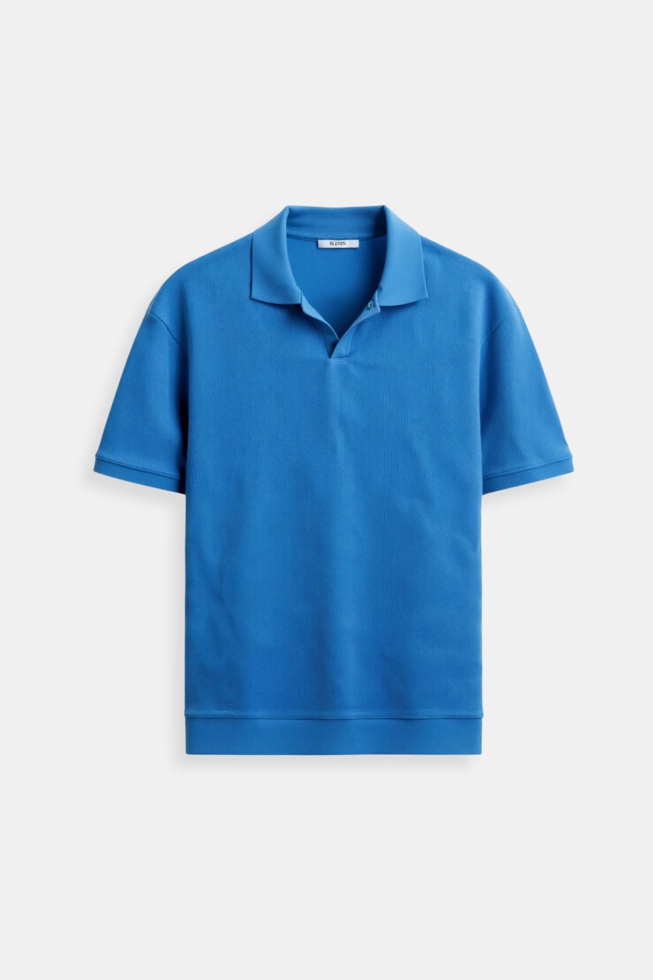 Polo Estructurado de Algodón para Hombre