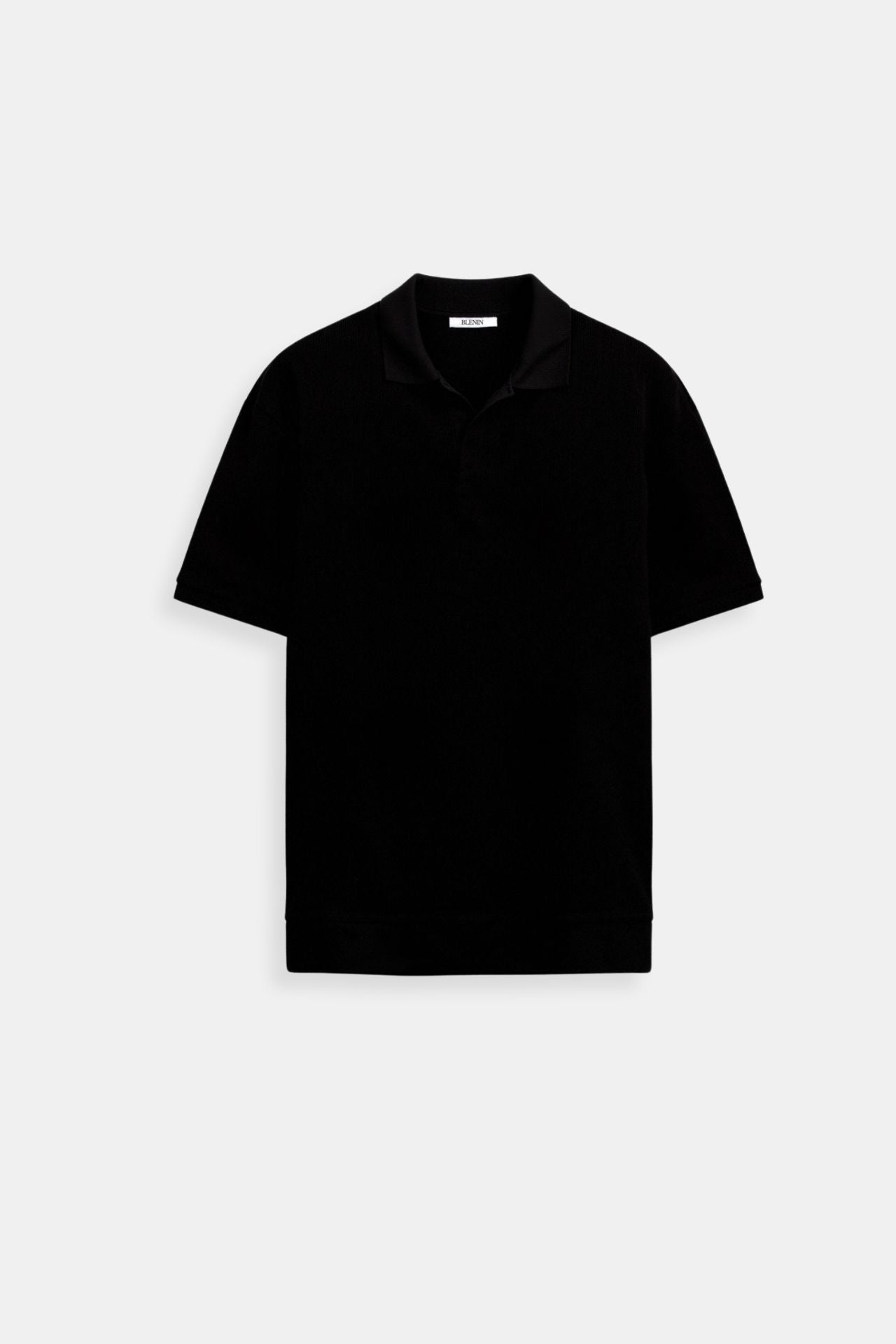 Polo Estructurado de Algodón para Hombre