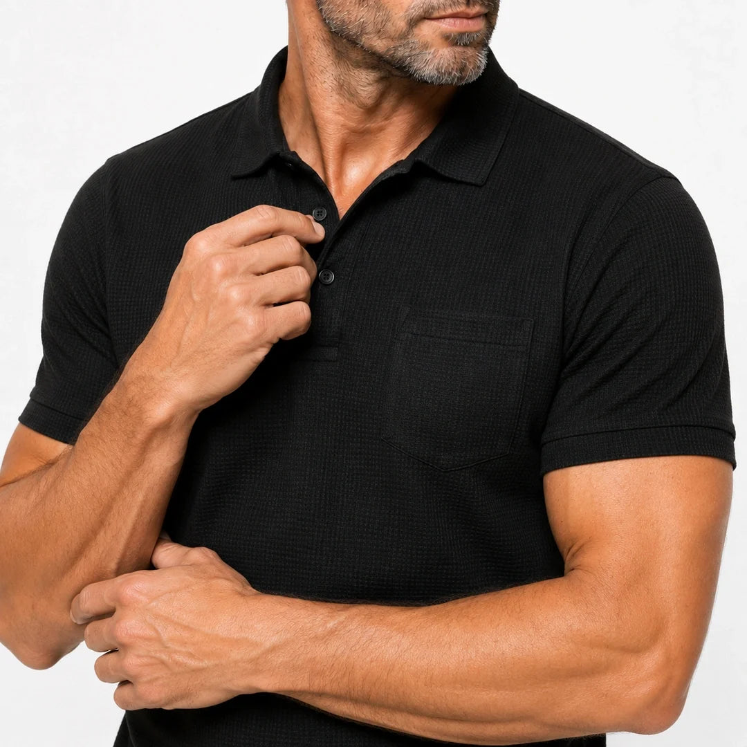 Playera Polo con Bolsillo para Hombre