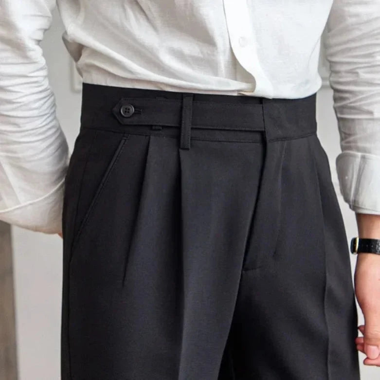 Pantalón de Vestir con Patrón Pata de Gallo