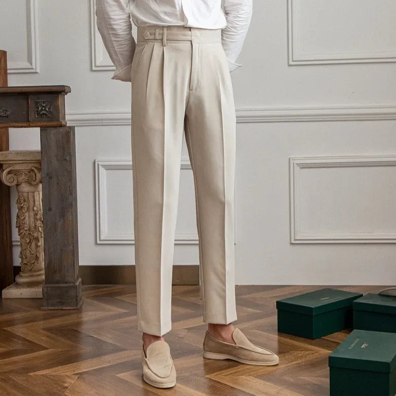 Pantalón de Vestir con Patrón Pata de Gallo