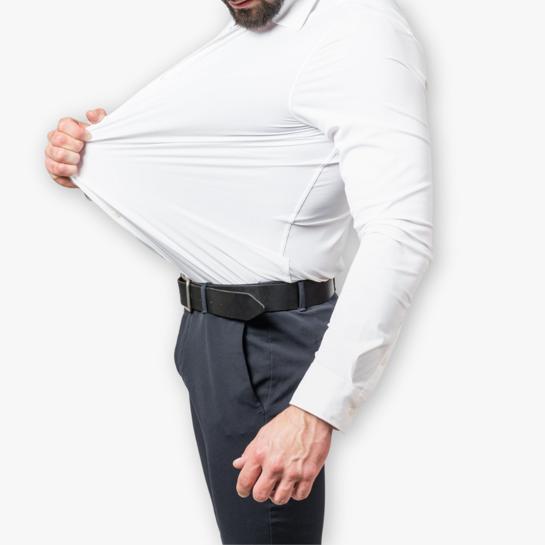 Camisa de Vestir Elástica para Hombre