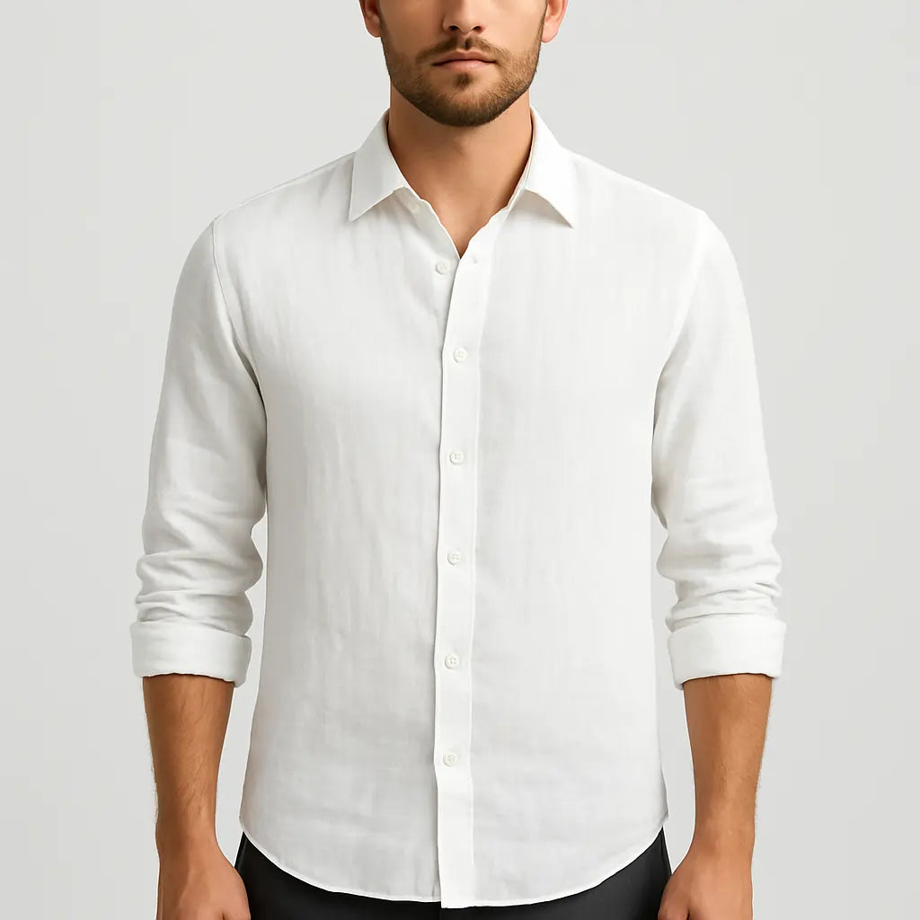 Camisa de Lino Sostenible para Hombre