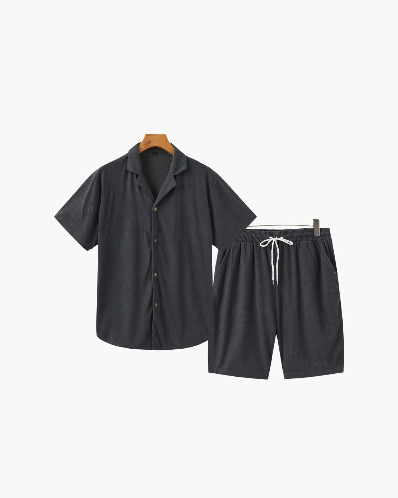 Set de Camisa y Short de Pana