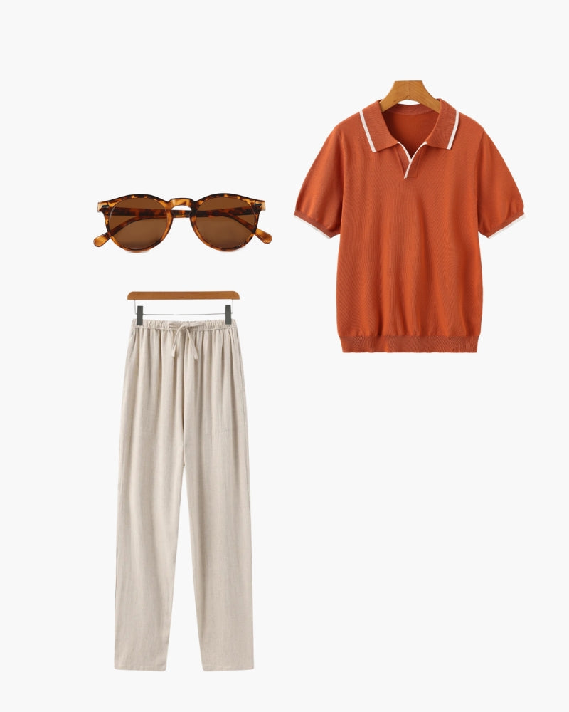 Set Costero de Polo, Pantalón y Lentes