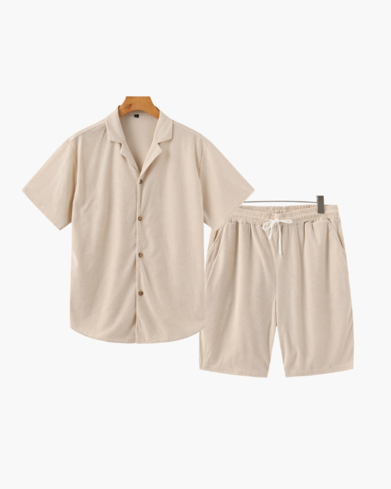 Set de Camisa y Short de Pana