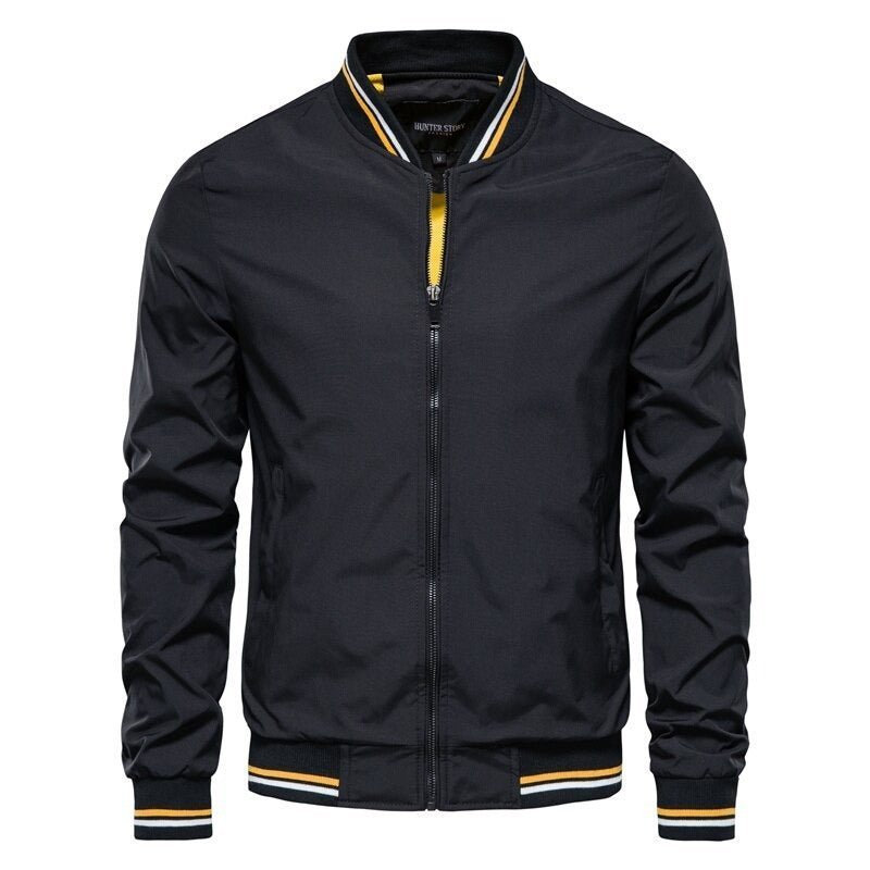 Chamarra Bomber de Gamuza para Hombre