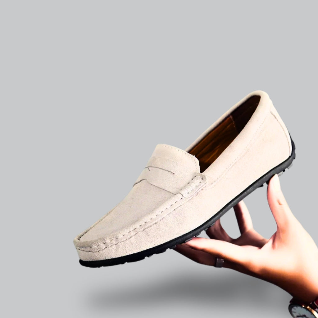 Mocasines de Gamuza Slip-On para Hombre