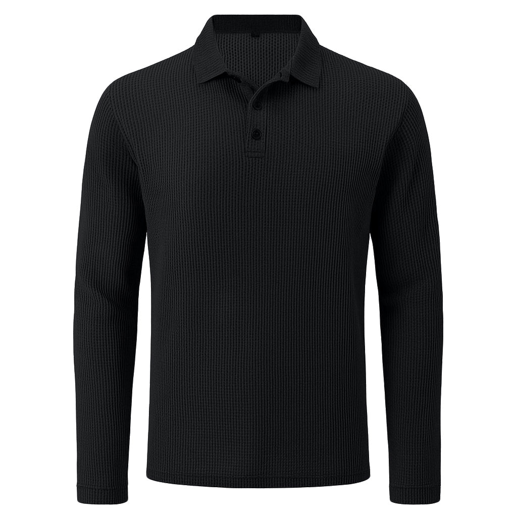 Playera Polo Manga Larga para Hombre