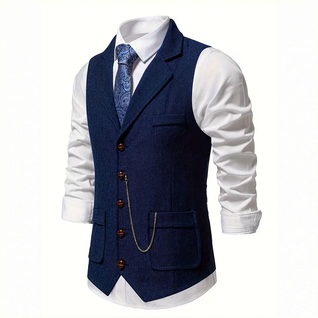 Chaleco de Vestir Elástico para Hombre