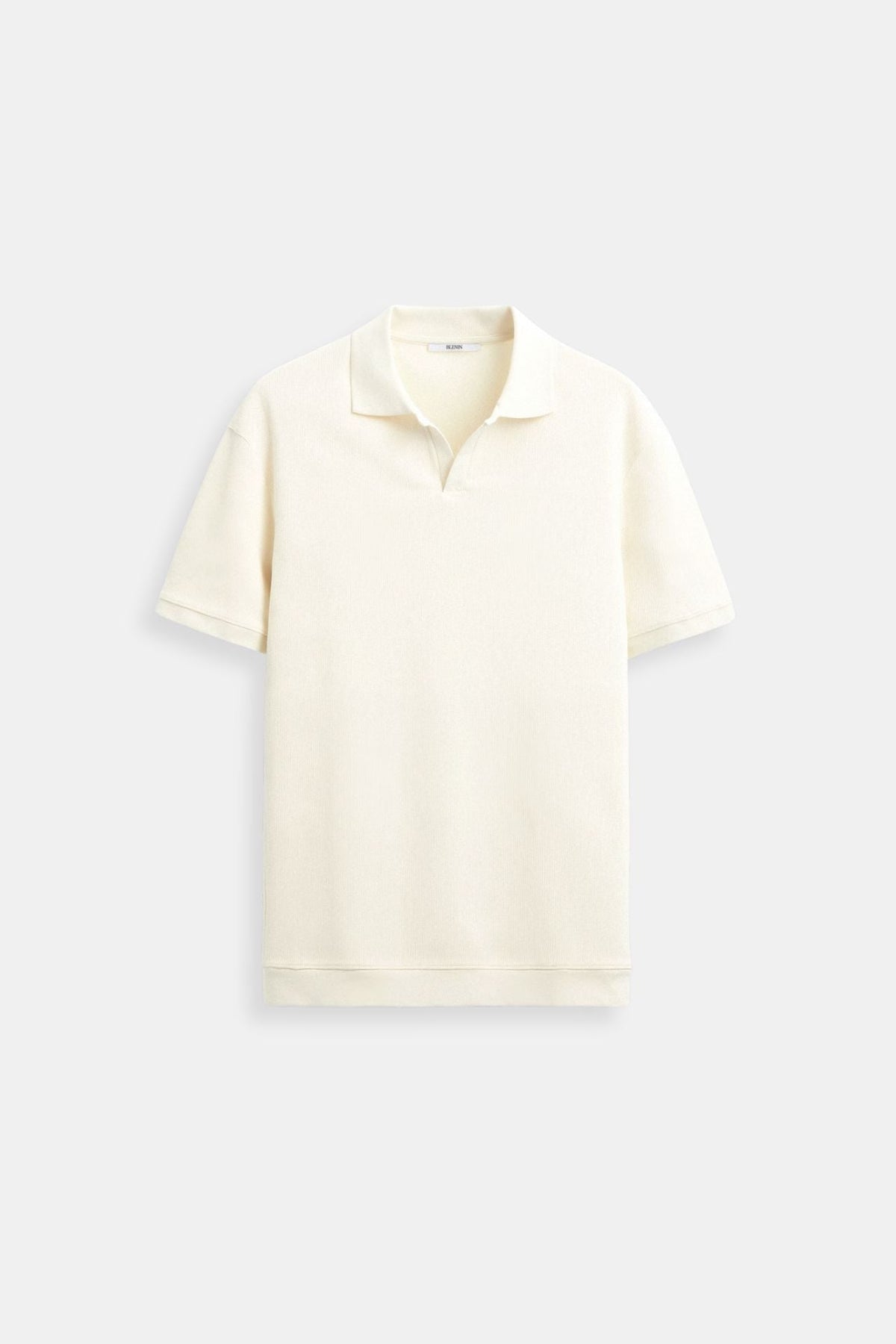 Polo Estructurado de Algodón para Hombre
