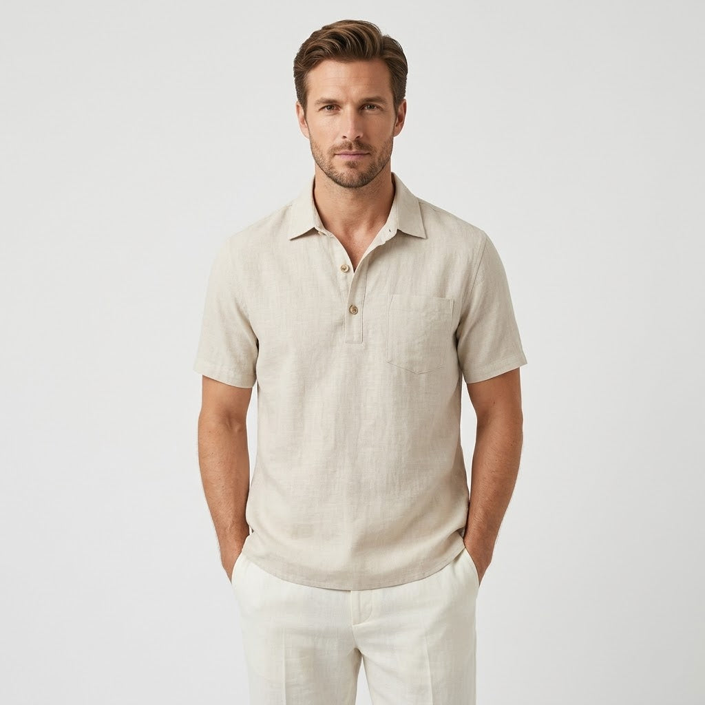 Polo de Lino para Hombre