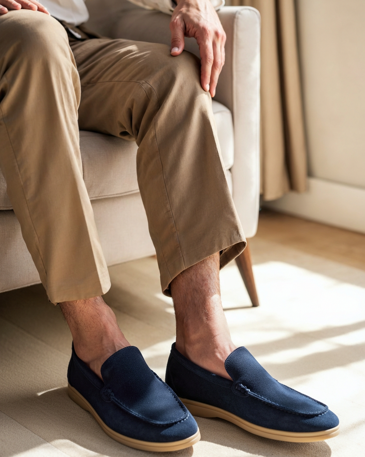 Mocasines Premium de Gamuza para Hombre
