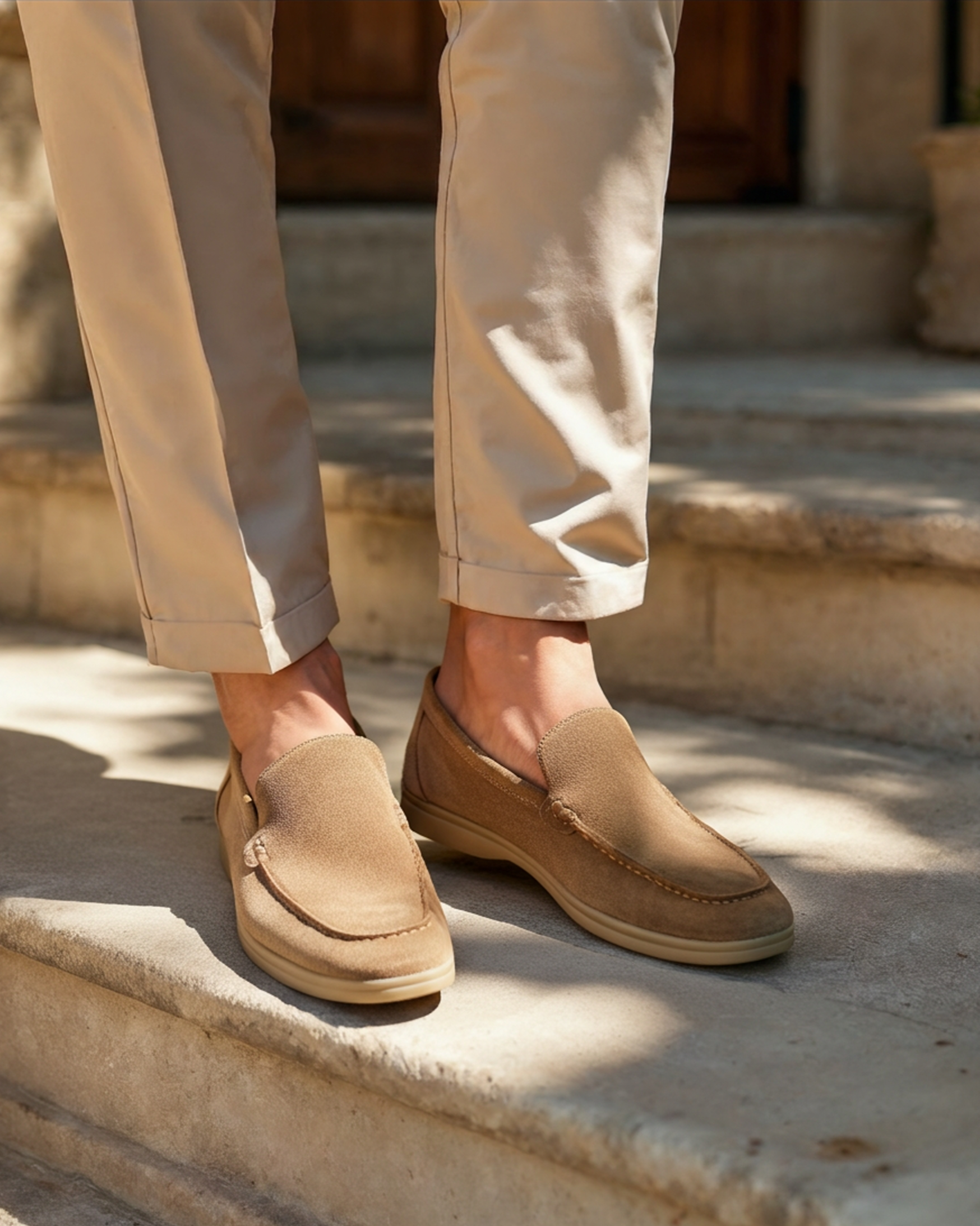 Mocasines Premium de Gamuza para Hombre