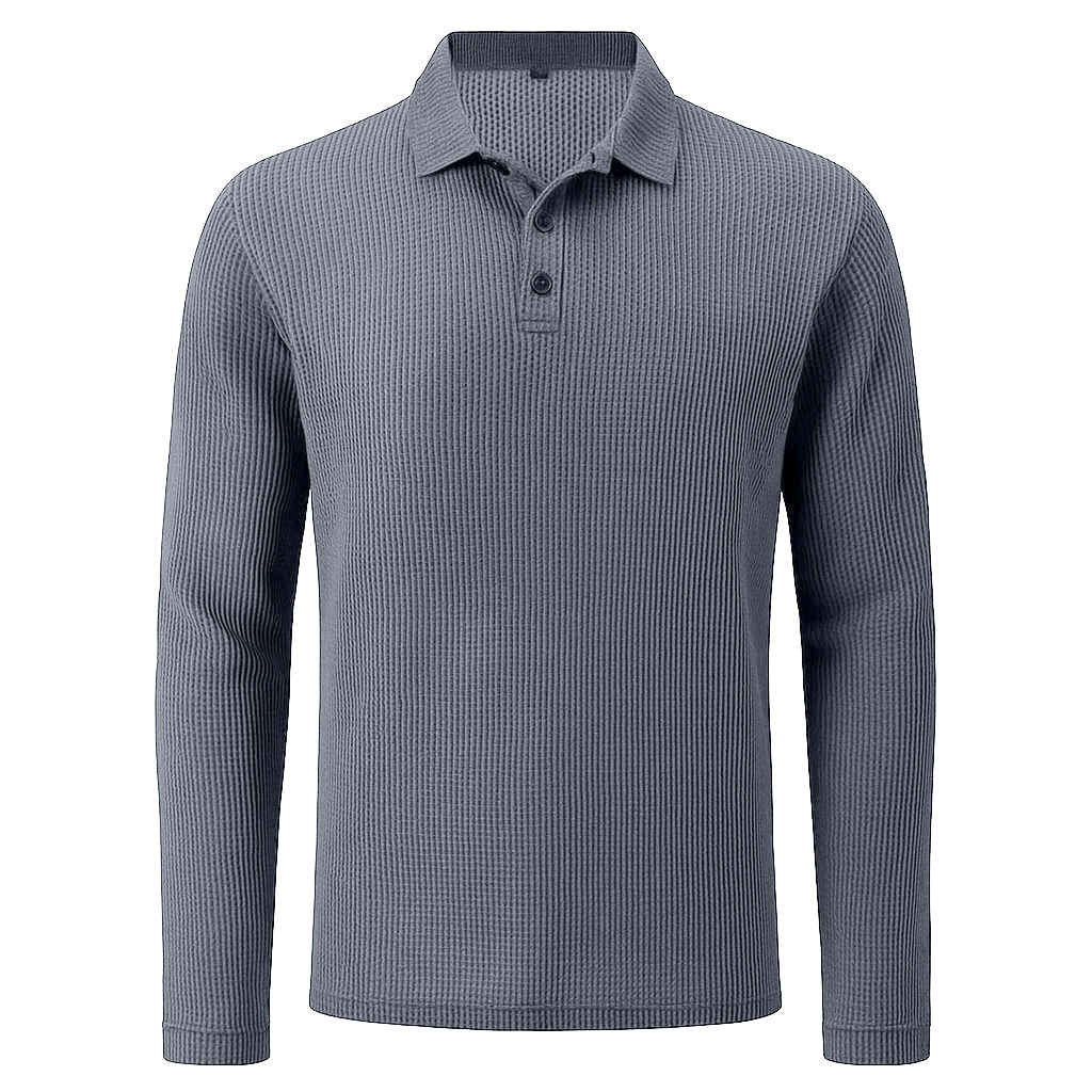 Playera Polo Manga Larga para Hombre