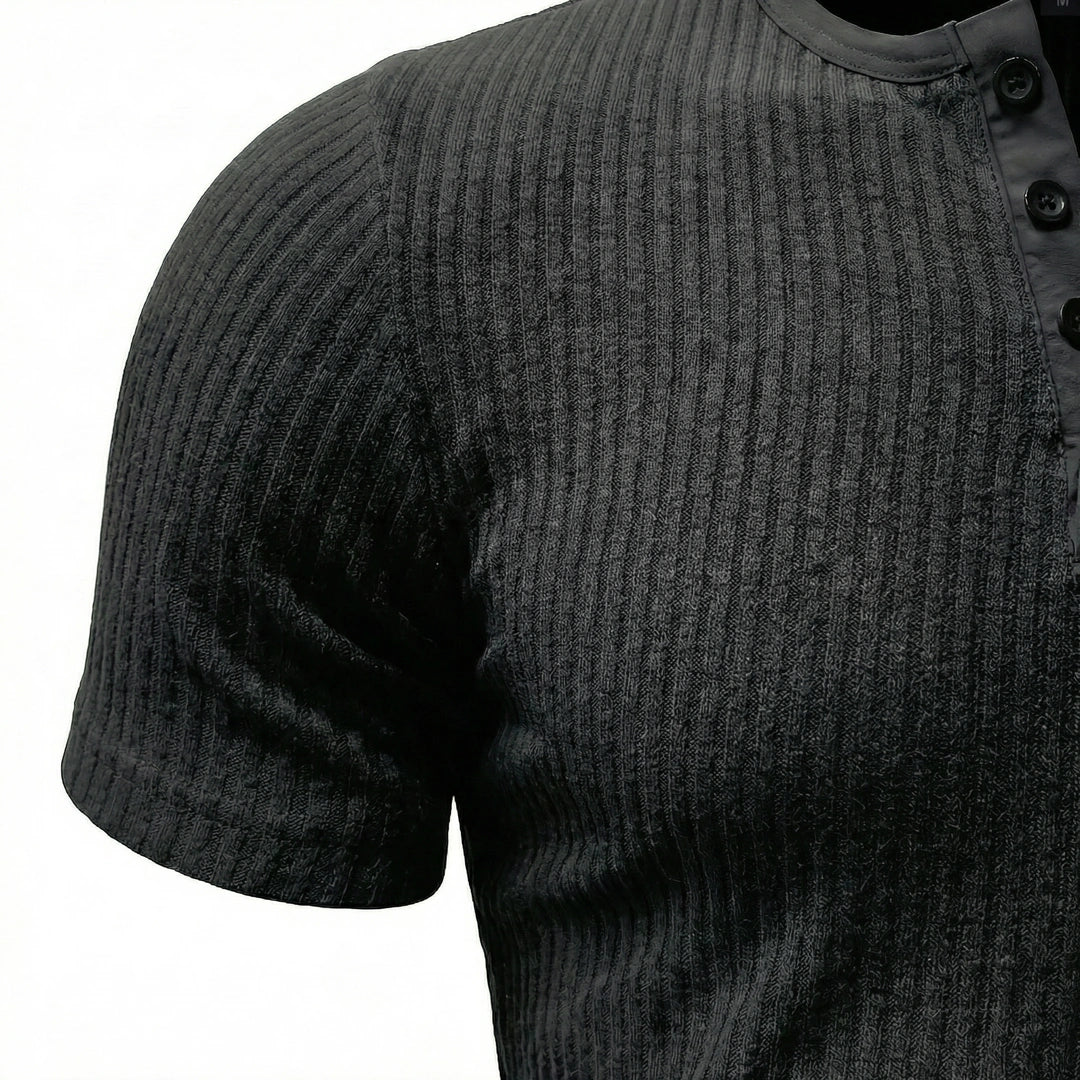 Playera Henley para Hombre