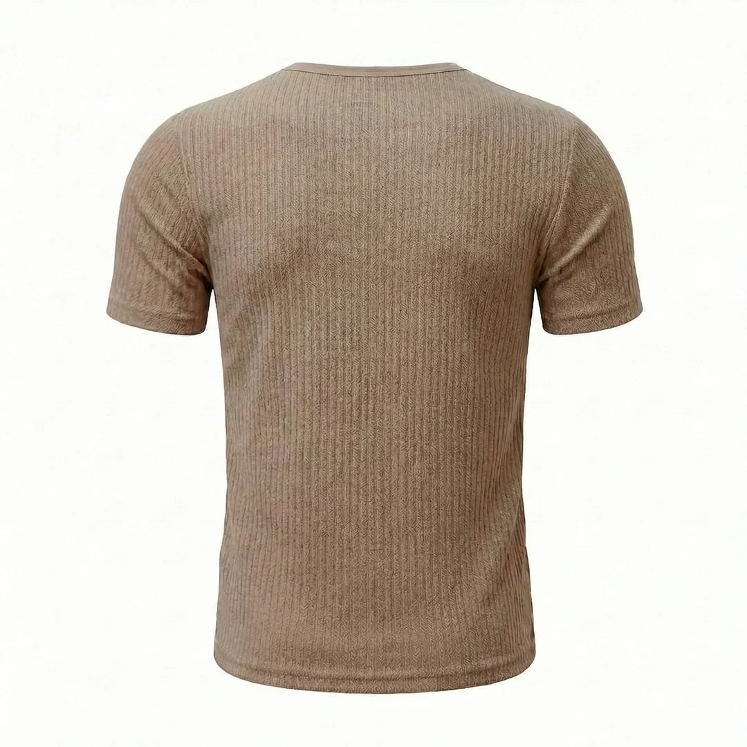 Playera Henley para Hombre