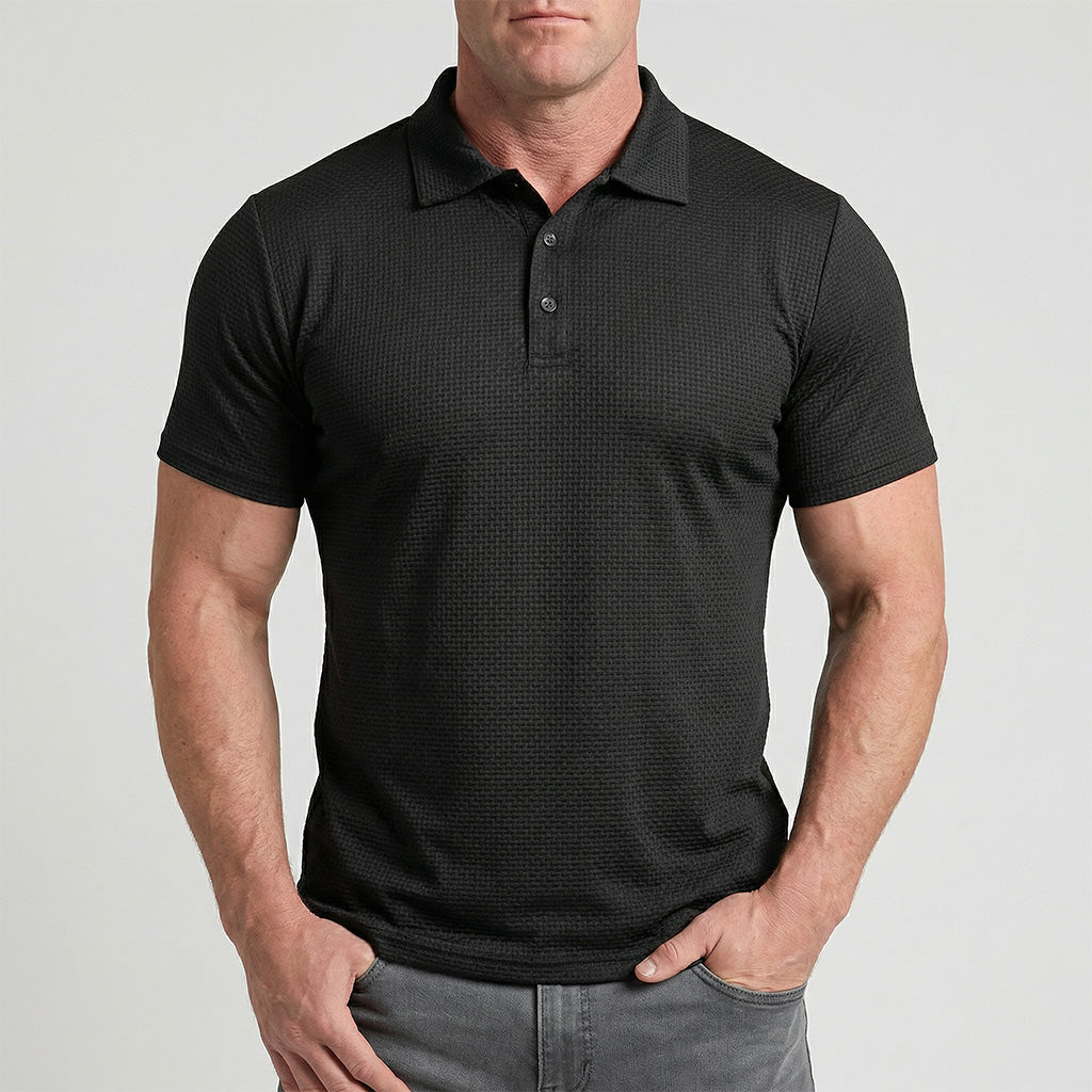 Playera Polo Elástica para Hombre