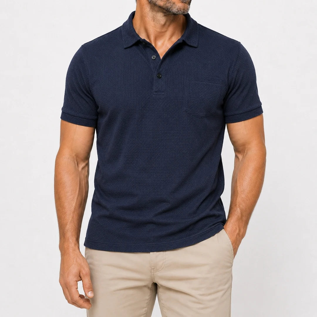 Playera Polo con Bolsillo para Hombre