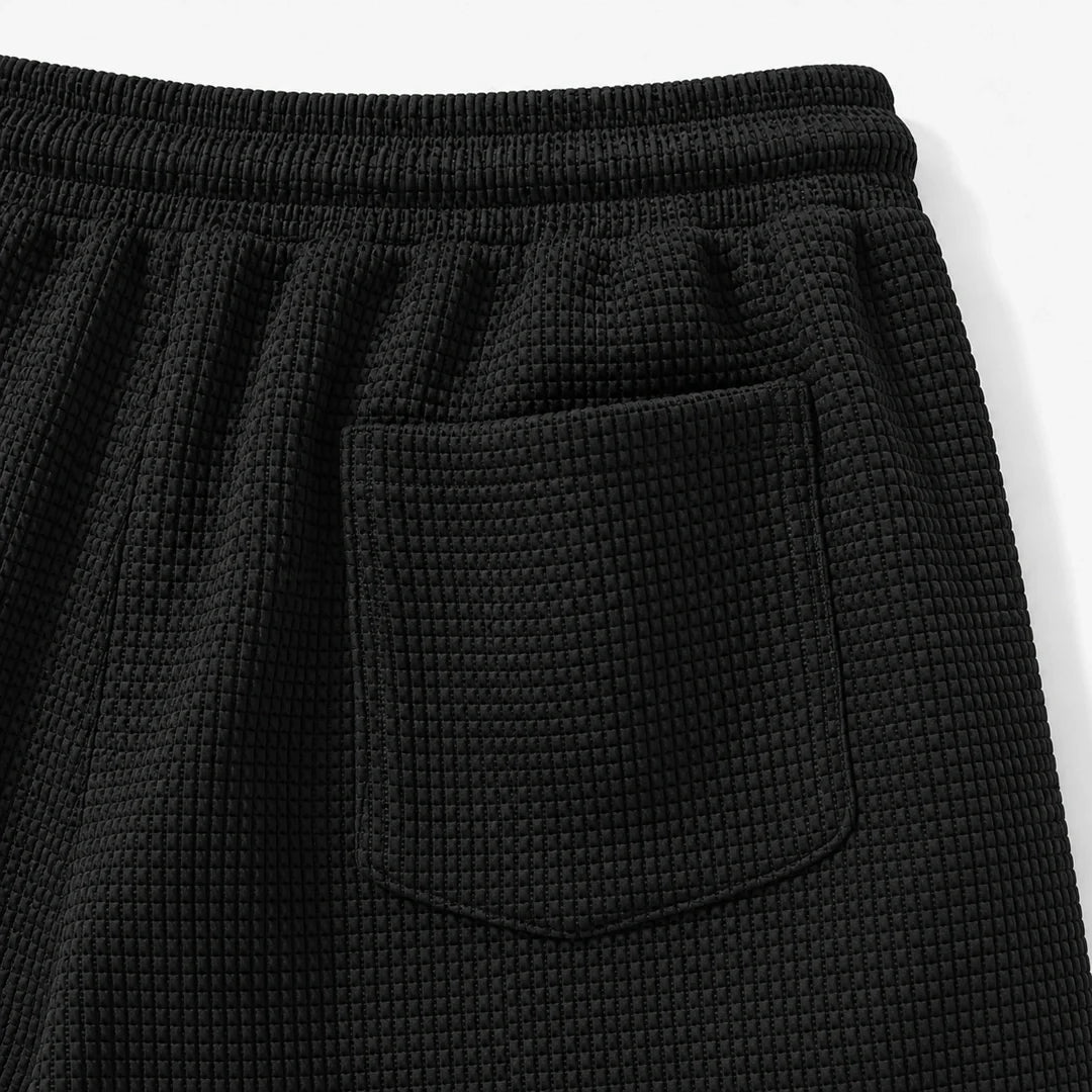 Short Casual de Tejido Waffle para Hombre