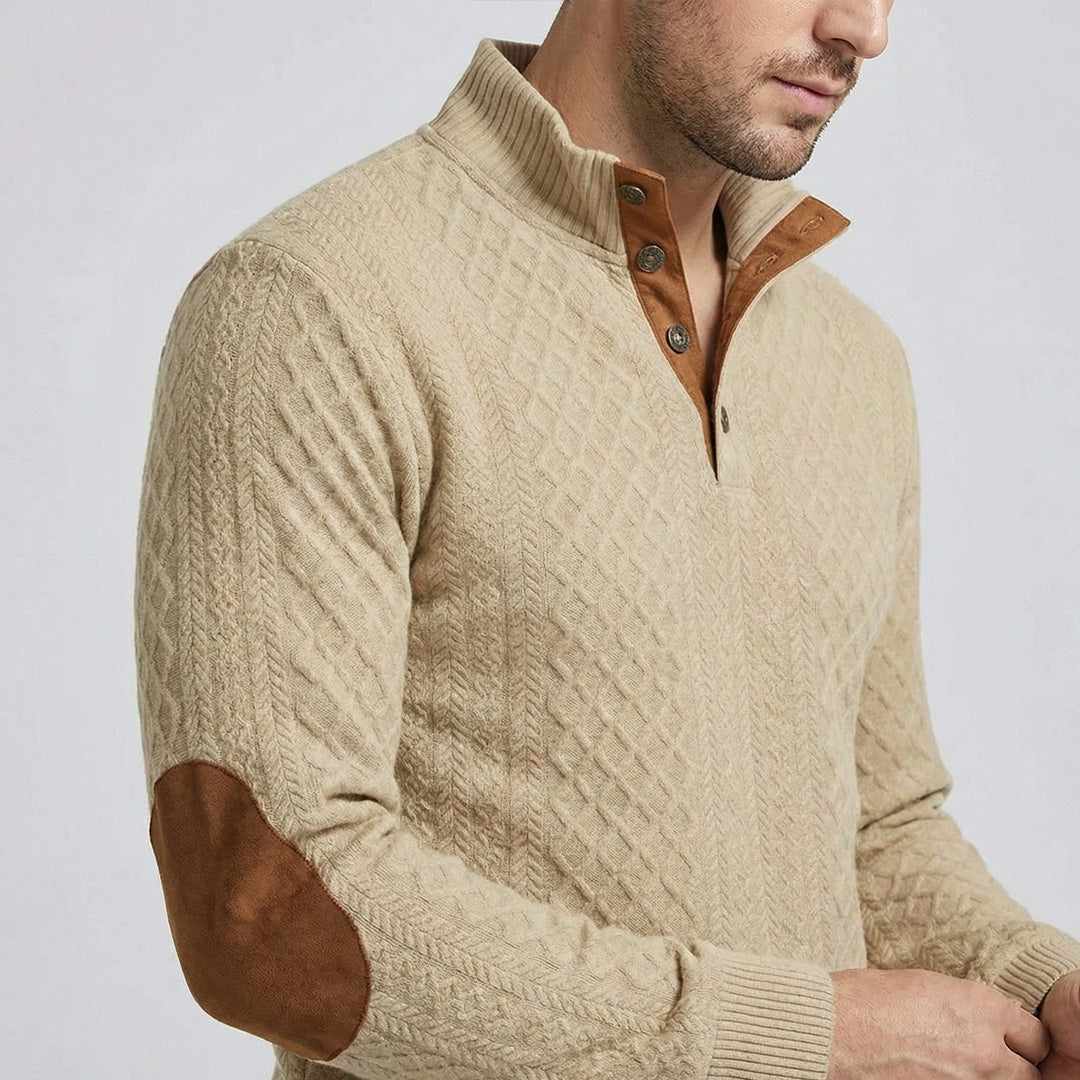 Suéter de Cuello Alto para Hombre