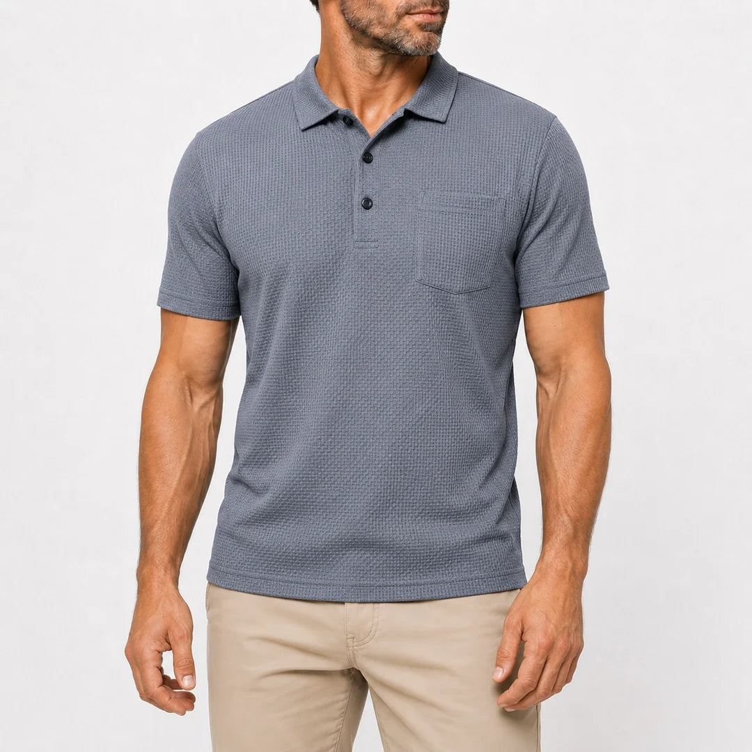 Playera Polo con Bolsillo para Hombre